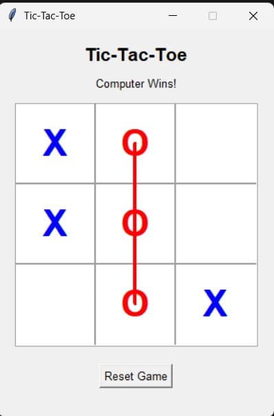 Tic Tac Toe AI